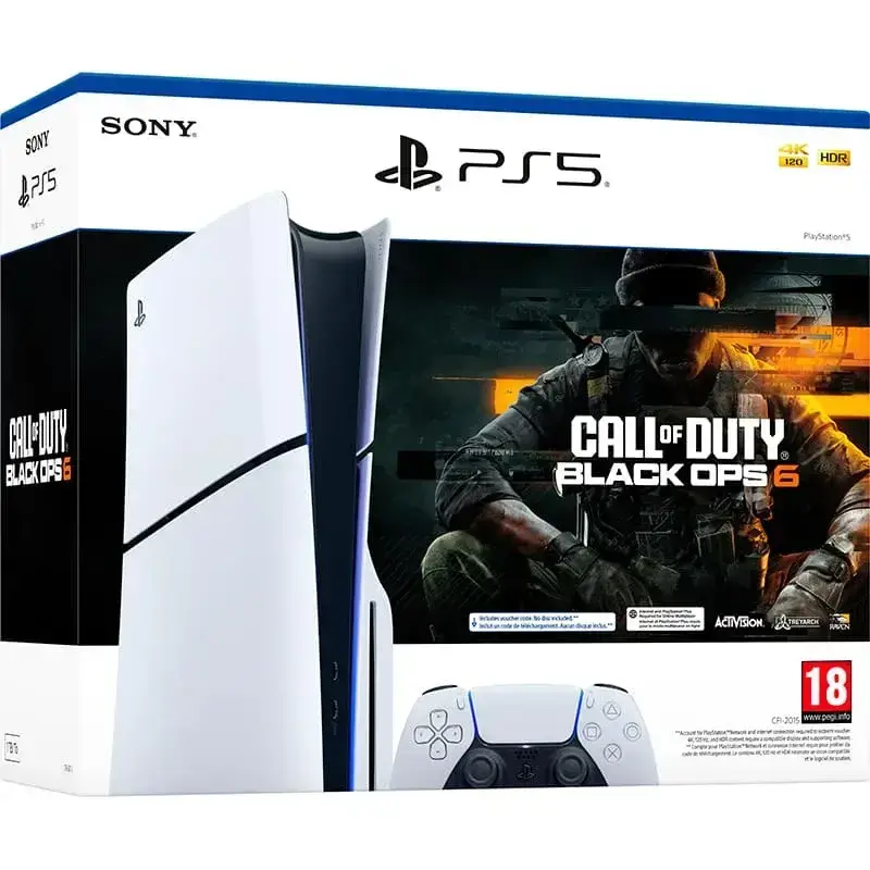 Ігрова консоль PlayStation 5 Slim Blu-ray (Call of Duty Black Ops 6) - фото - №1