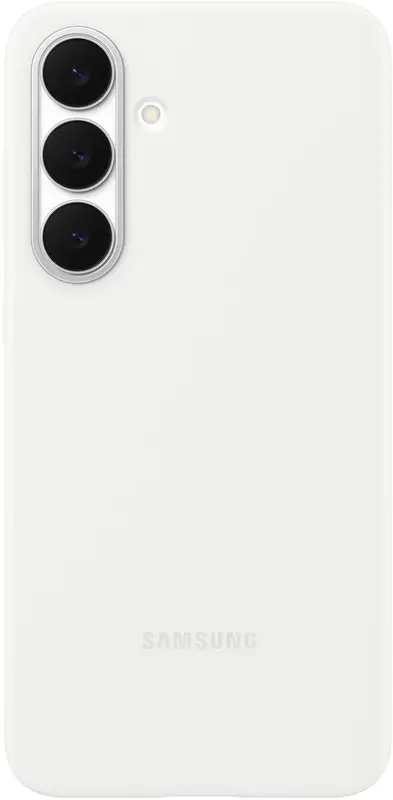 Чохол для Samsung S25 FE Silicone White (EF-PS731CWEGWW) - фото - №0