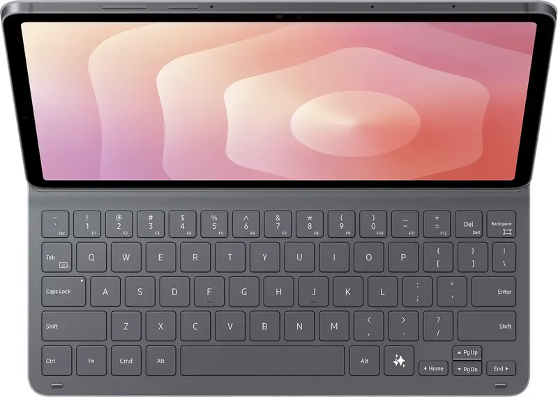 Чохол-клавіатура для Samsung Tab S11 Book Cover Keyboard Slim Black (EF-DX730BBEGUA) - фото - №1