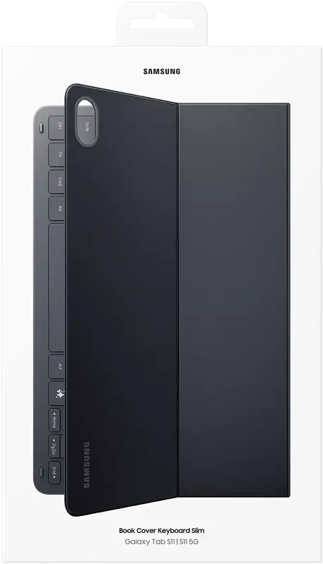 Чохол-клавіатура для Samsung Tab S11 Book Cover Keyboard Slim Black (EF-DX730BBEGUA) - фото - №11