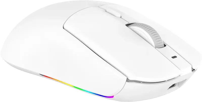 Комп'ютерна миша Ajazz AJ139 V2 MC White - фото - №4