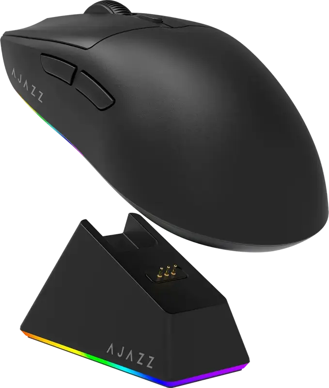 Комп'ютерна миша Ajazz AJ139 V2 MC Black - фото - №1