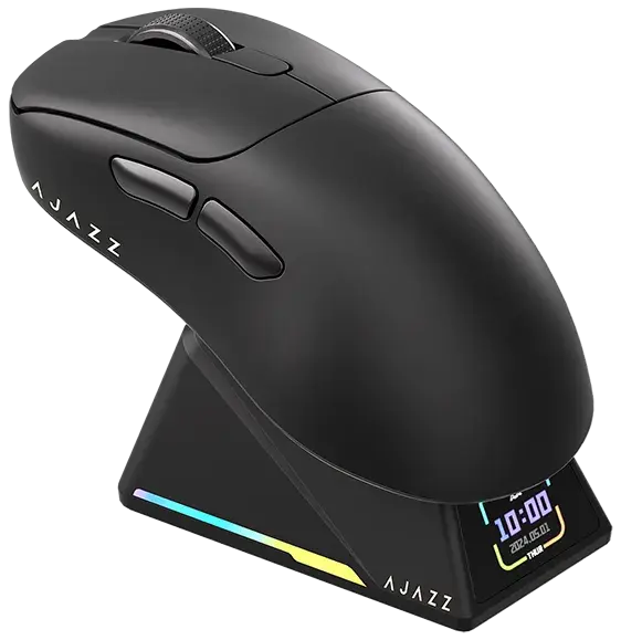 Комп'ютерна миша Ajazz AJ179 APEX Black - фото - №1