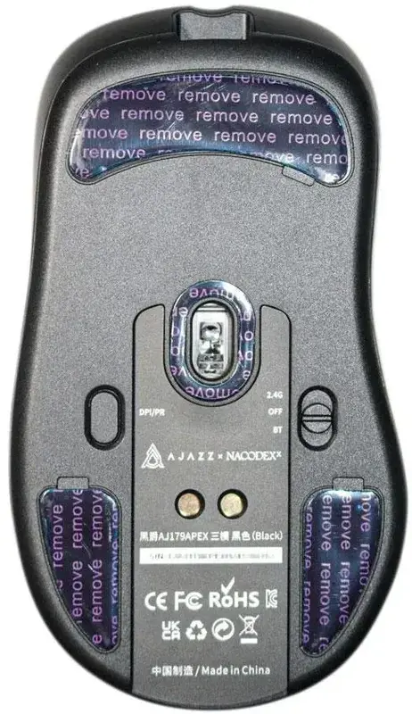 Комп'ютерна миша Ajazz AJ179 APEX Black - фото - №3
