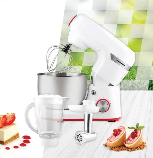 Кухонна машина HEINNER HPM-1000WH - фото - №4