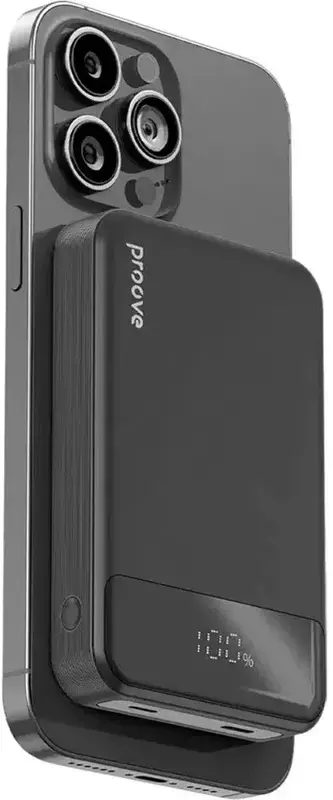 Повербанк Proove Hoodman Magnetic 10000mAh 20W чорний - фото - №2