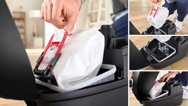 Пылесос с мешком BOSCH BGB41BA1 - фото - №6