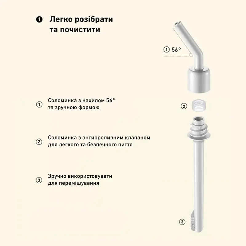 Пляшка для води 500 мл BUYDEEM Mellow Yellow(CD1017-MY) - фото - №7