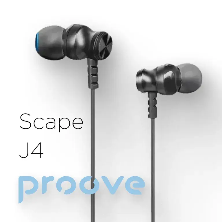 Навушники провідні Proove Scape J4 (3.5mm) black - фото - №3