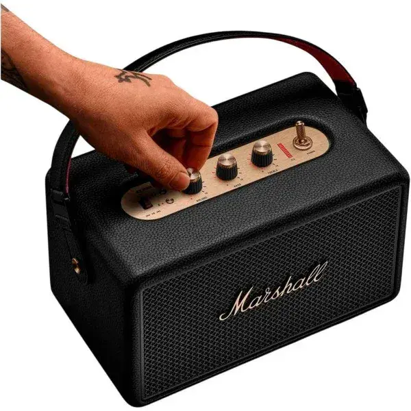 Акустика Marshall Portable Speaker Kilburn III Black and Brass (1007443) - фото - №3