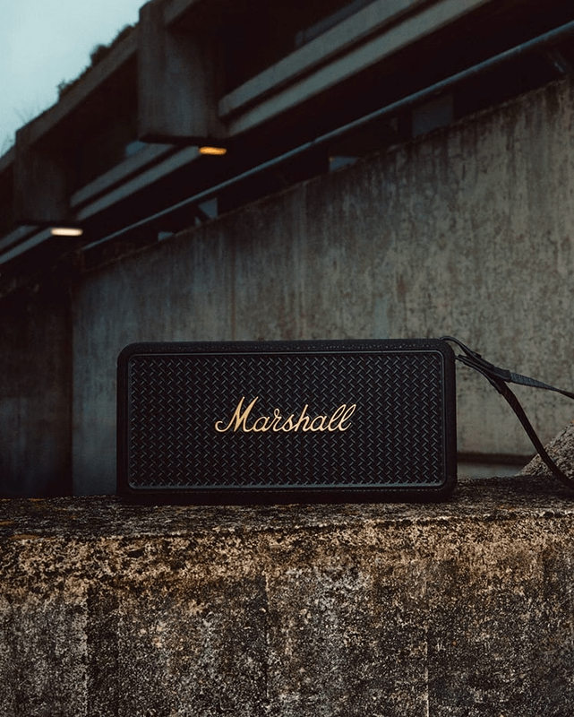 Акустика Marshall Portable Speaker Middleton II Black and Brass