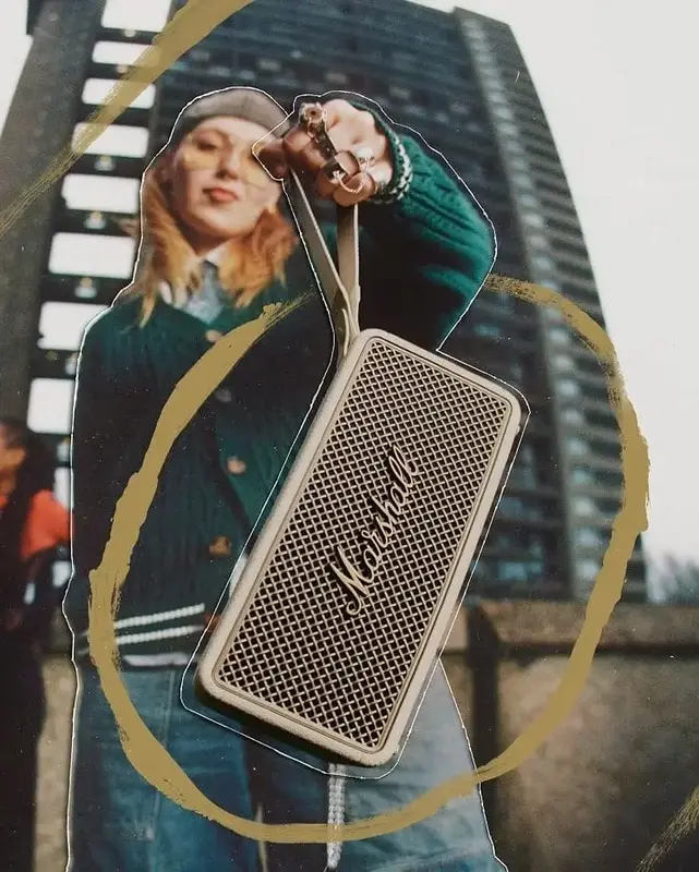 Акустика Marshall Portable Speaker Middleton II Cream (1007429) - фото - №5