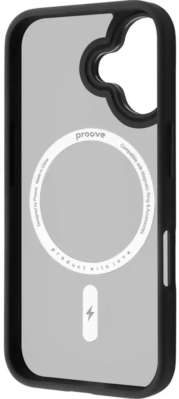 Чохол Proove Essence Case with Magnetic Ring iPhone 17 (black) - фото - №1