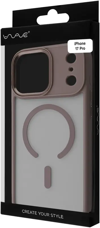 Чохол WAVE Ardor Case with Magnetic Ring iPhone 17 Pro (desert titanium) - фото - №4