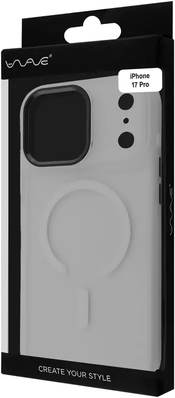 Чохол WAVE Ardor Case with Magnetic Ring iPhone 17 Pro (transparent) - фото - №4