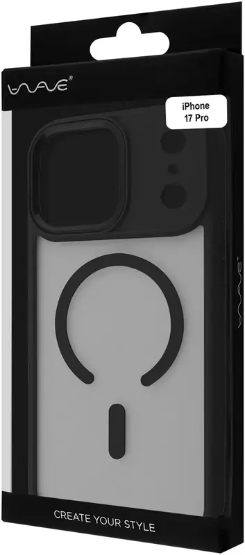 Чохол WAVE Ardor Case with Magnetic Ring iPhone 17 Pro (black) - фото - №4