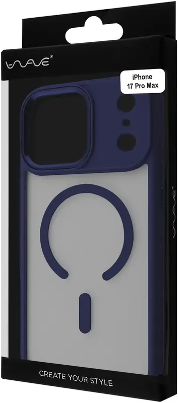 Чохол WAVE Ardor Case with Magnetic Ring iPhone 17 Pro Max (midnight blue) - фото - №4