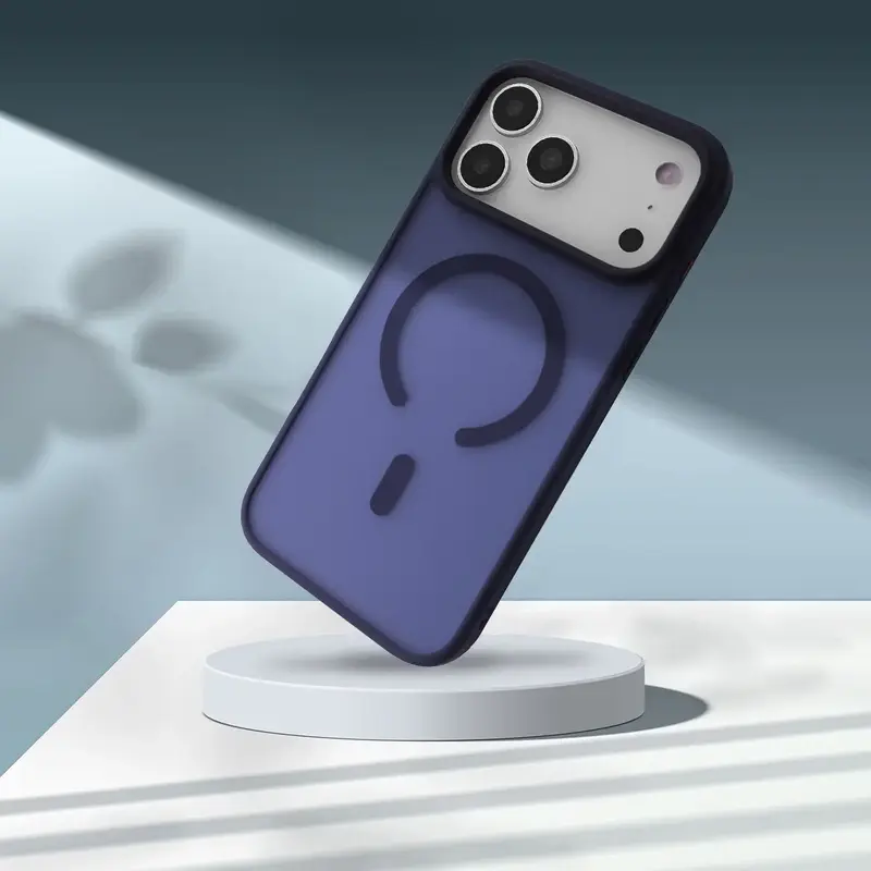 Чохол WAVE Matte Insane Case with Magnetic Ring iPhone 17 Pro (midnight blue) - фото - №3