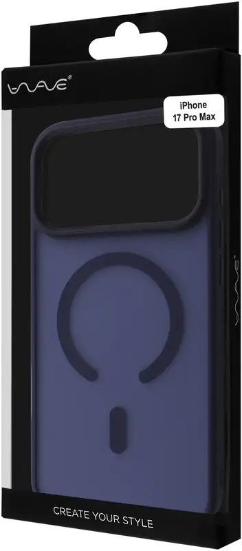 Чохол WAVE Matte Insane Case with Magnetic Ring iPhone 17 Pro Max (midnight blue) - фото - №4