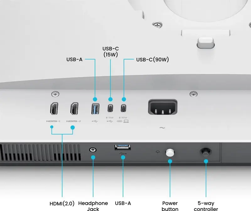 Ігровий монітор BenQ MA320U (9H.LMXLB.QBE) - фото - №2