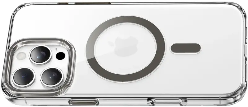 Чохол Keephone Aurora MagSafe Case for 16 Pro Max Natural Titanium (KPAUR16PMTGY) - фото - №4