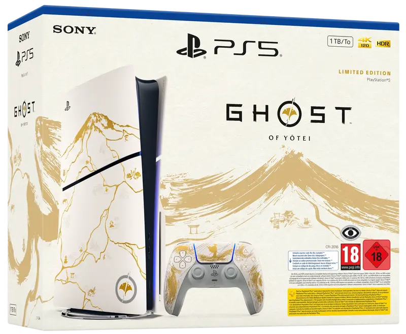 Игровая консоль PlayStation 5 Slim Blu-ray (Ghost of Yotei