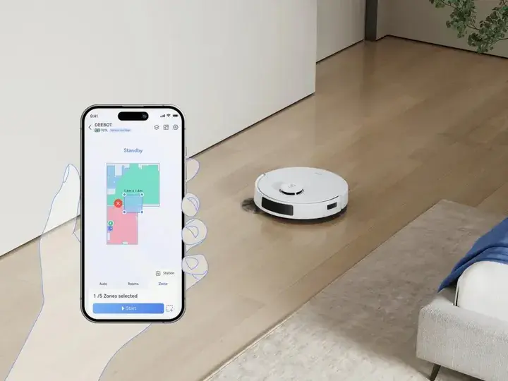 Робот-пилосос ECOVACS DEEBOT N20 PRO DKX55 WHITE - фото - №17