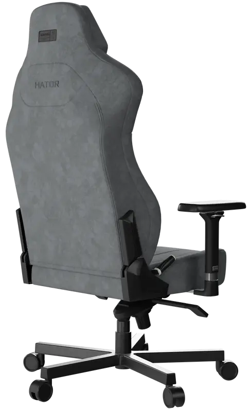 Ігрове крісло HATOR Arc 3 XL Velour (HTC3446XL) Grey - фото - №9