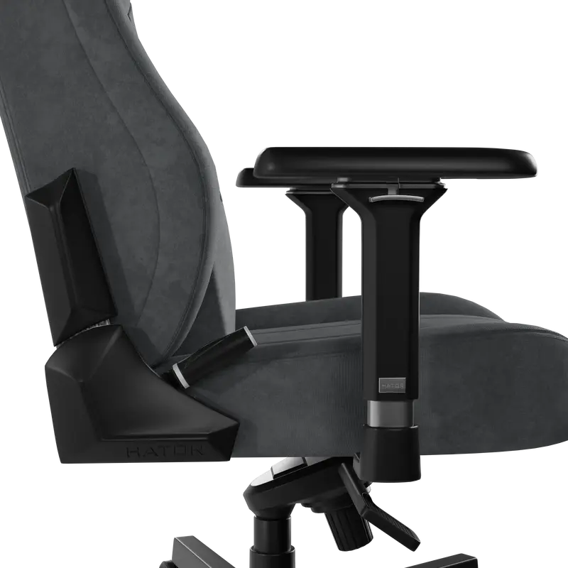 Ігрове крісло HATOR Arc 3 XL Velour (HTC3446XL) Grey - фото - №8