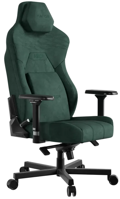 Ігрове крісло HATOR Arc 3 XL Velour (HTC3448XL) Emerald - фото - №2