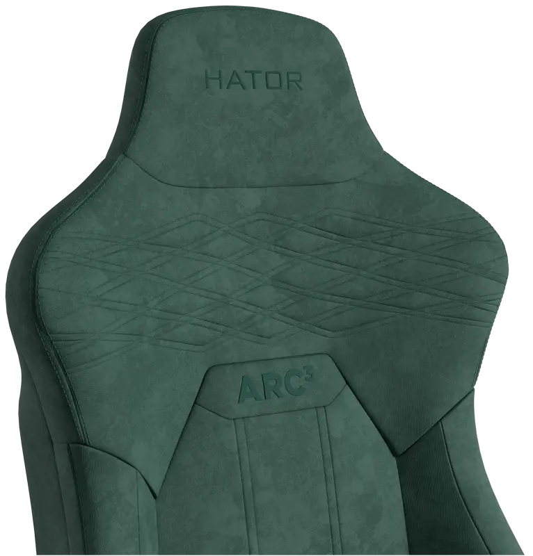 Ігрове крісло HATOR Arc 3 XL Velour (HTC3448XL) Emerald - фото - №4