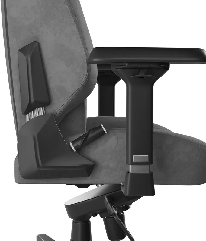 Ігрове крісло HATOR Arc 3 L Velour (HTC3446L) Grey - фото - №8