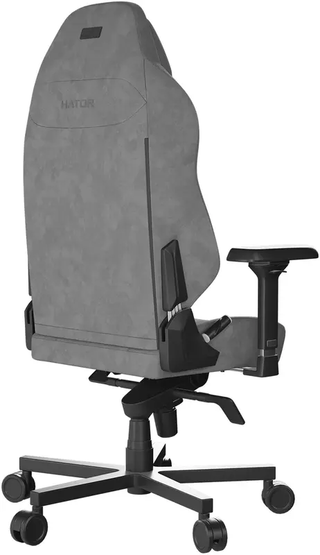 Ігрове крісло HATOR Arc 3 L Velour (HTC3446L) Grey - фото - №9