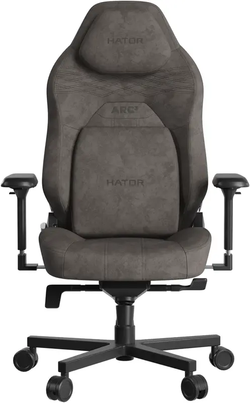 Ігрове крісло HATOR Arc 3 L Velour (HTC3442L) Milk Shake - фото - №0