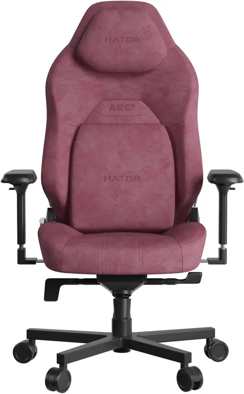 Ігрове крісло HATOR Arc 3 L Velour (HTC3444L) Orchid Pink - фото - №0