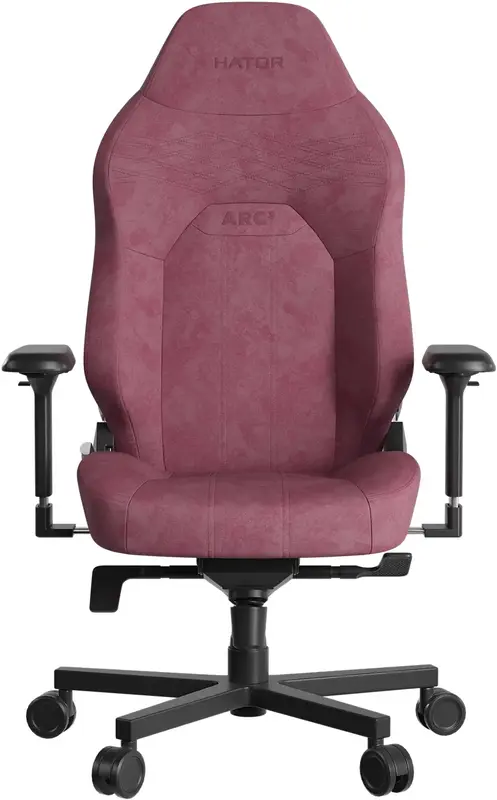Ігрове крісло HATOR Arc 3 L Velour (HTC3444L) Orchid Pink - фото - №1