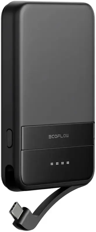 Порт.ЗП EcoFlow RAPID Magnetic 5000mAh чорний - фото - №0