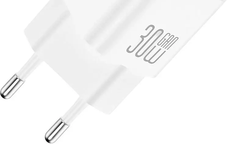 Ун.СЗУ Keephone 30W USB-C + USB-A GaN белый - фото - №2