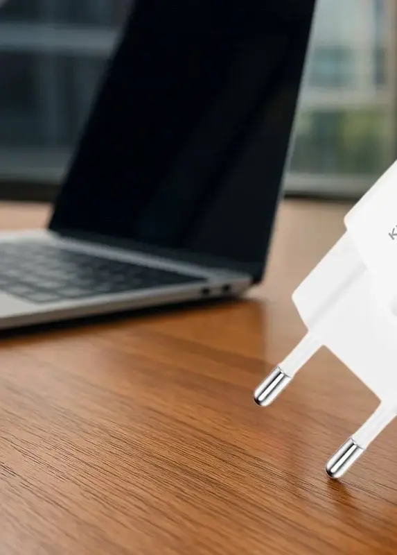 Ун.СЗУ Keephone 30W USB-C GaN бiлий - фото - №4