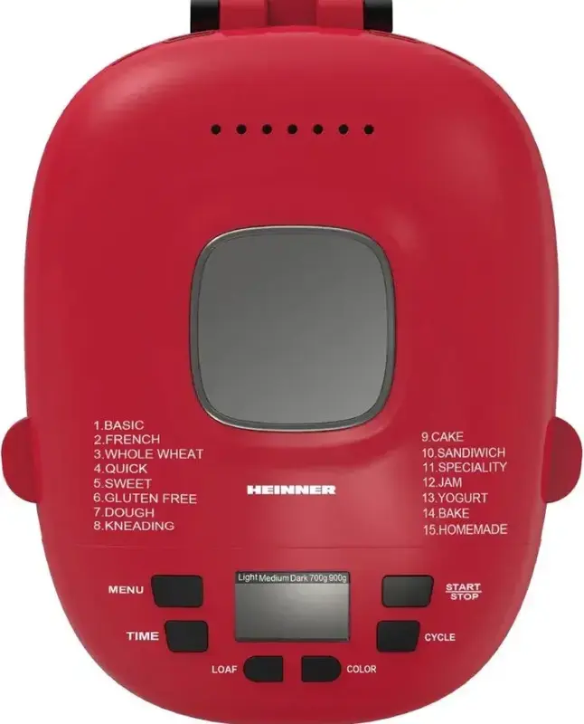 Хлібопічка HEINNER HBM-915BKR - фото - №2