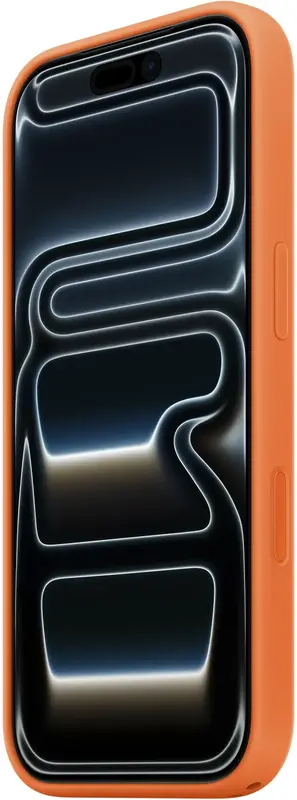 Чохол iPhone 17 Pro Silicone Case with MagSafe Orange (MGFE4ZM/A) - фото - №1