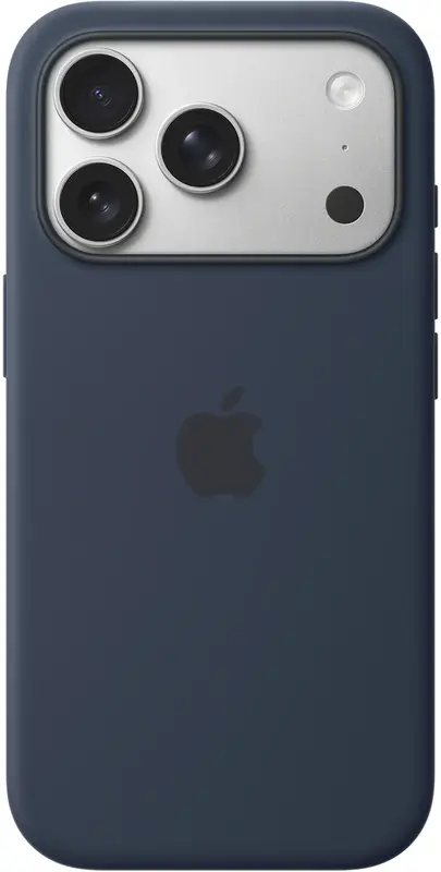 Чохол iPhone 17 Pro Silicone Case with MagSafe Midnight (MGFH4ZM/A) - фото - №0