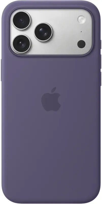 Чехол iPhone 17 Pro Max Silicone Case with MagSafe Purple Fog