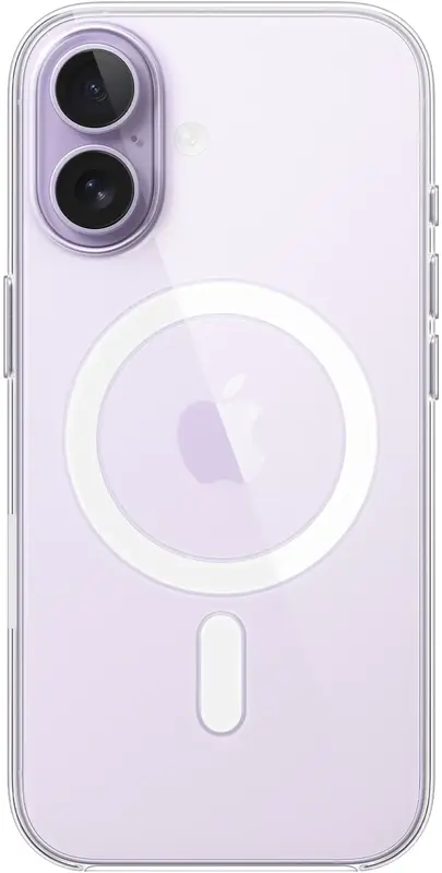 Чохол iPhone 17 Clear Case with MagSafe (MGF24ZM/A) - фото - №4