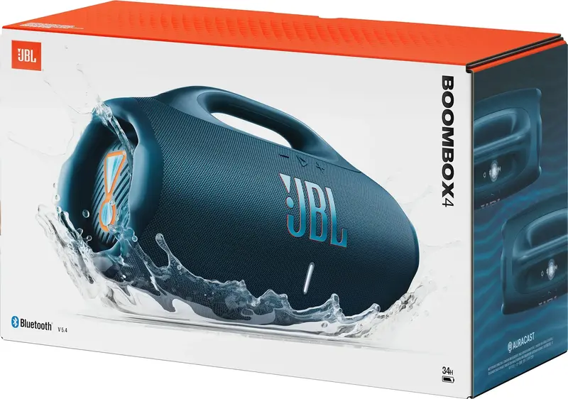 Акустика JBL BOOMBOX 4 Blue - фото - №9