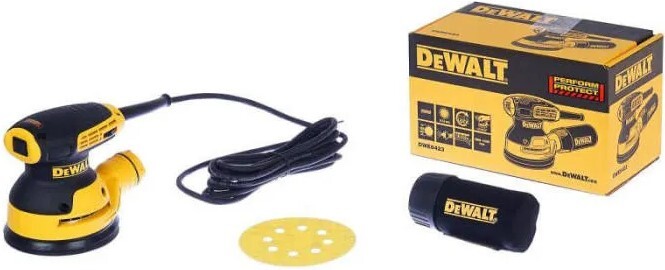 Шліфмашина ексцентрикова DeWalt 280Вт (DWE6423) - фото - №4