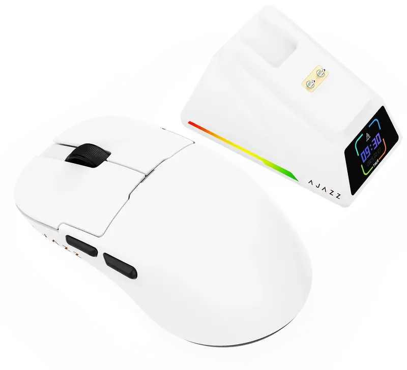 Комп'ютерна миша Ajazz AJ159 APEX (AJM159-A-W) White - фото - №1