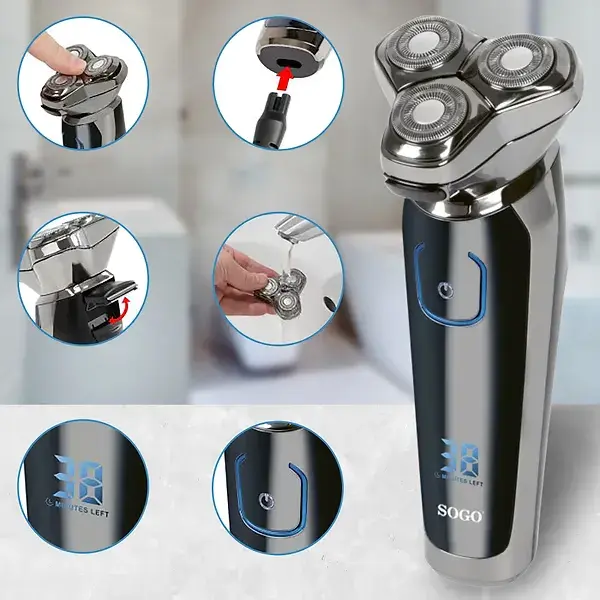 Электробритва SOGO SS-3460 - фото - №4