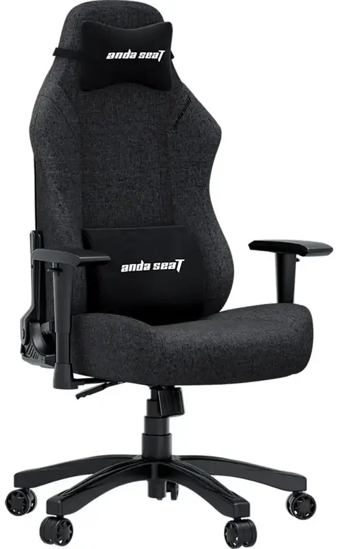 Ігрове крісло Anda Seat Luna Size L Dark Grey Fabric (AD18-44-GB-F) - фото - №2