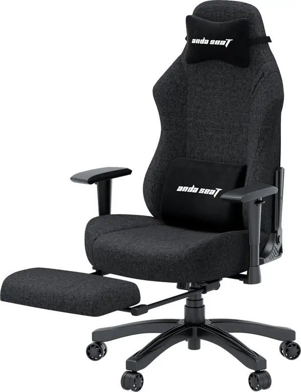 Ігрове крісло Anda Seat Luna Pro Size L Dark Gray Fabric - фото - №1